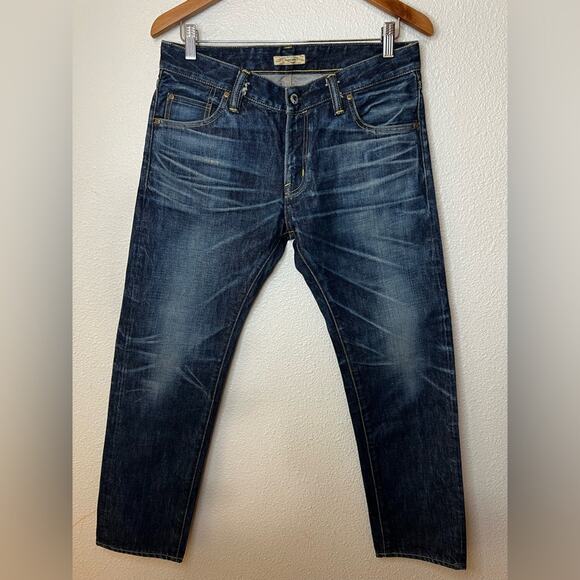 Shuttle Notes Master Cloth Ranch Relaxed Fit Rigid Denim Jeans 32 x 28.5 - Picture 1 of 7